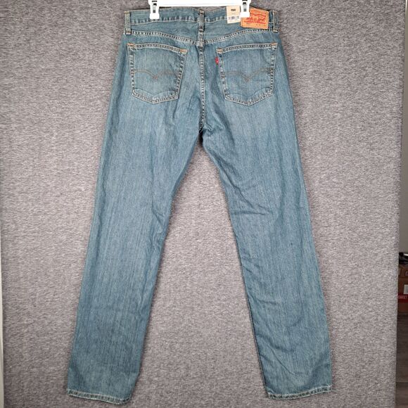 LEVI'S 559 Relaxed Fit Straight Leg Men Size 36x36 Denim Blue Stretch Cotton NWT - Picture 2 of 14
